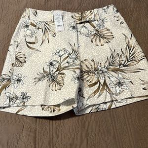 White House Black Market 5 in Shorts, Size 2! New with Tags!